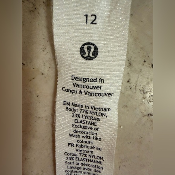 Lululemon Black and Gray Manifesto Tank Top - Picture 5 of 5